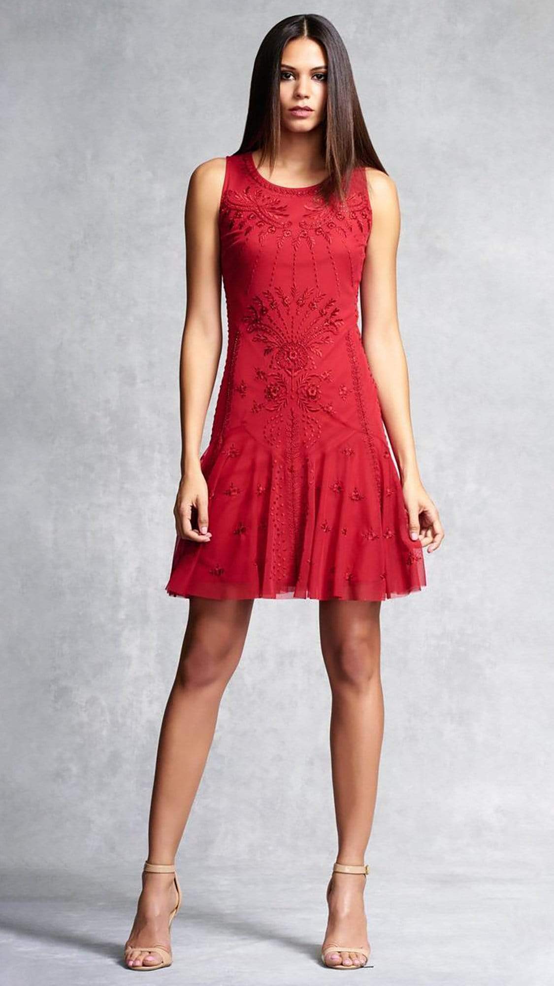  Aidan Mattox-Special Occasion Dress-COLOR-Garnet