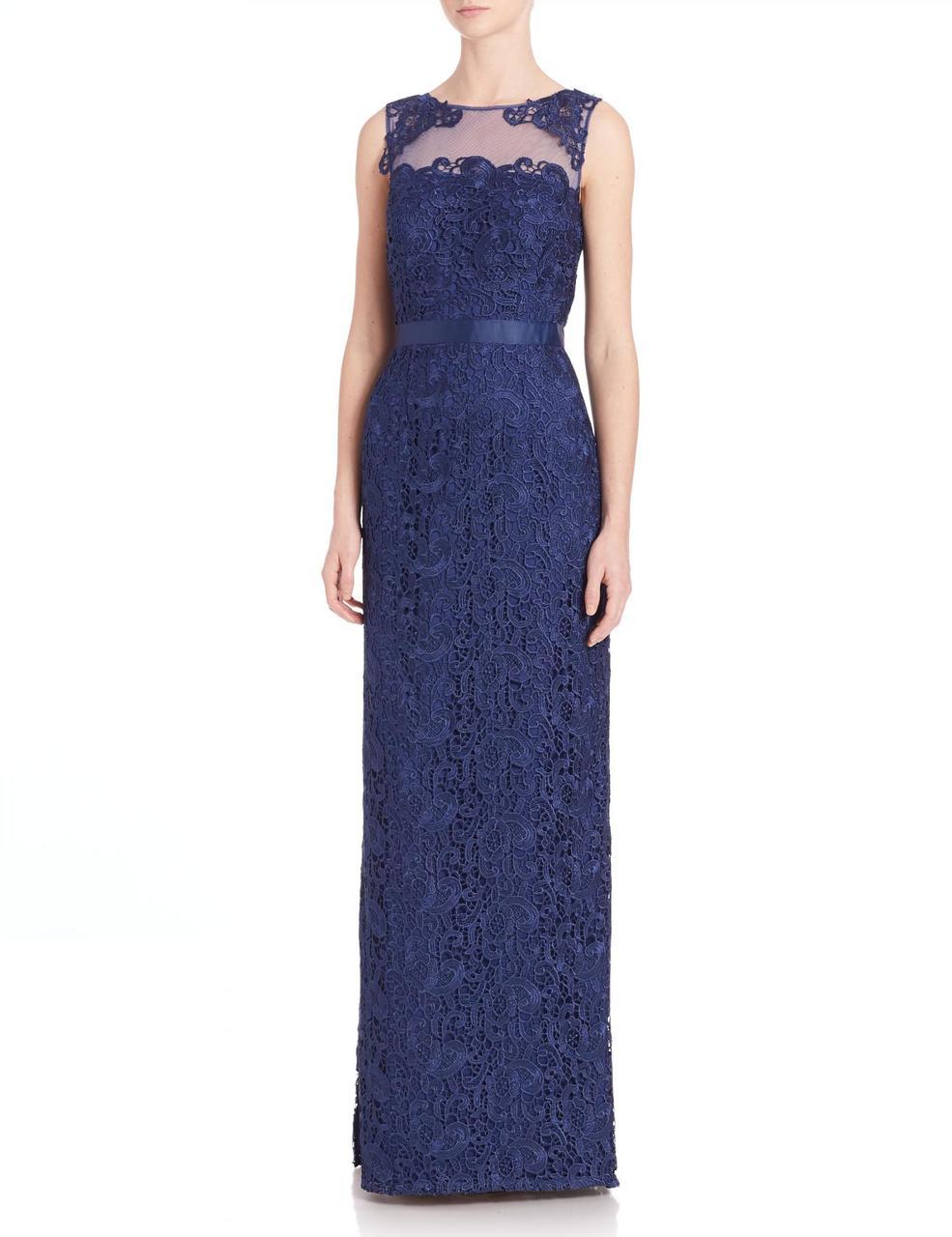  Aidan Mattox-Special Occasion Dress-COLOR-Navy