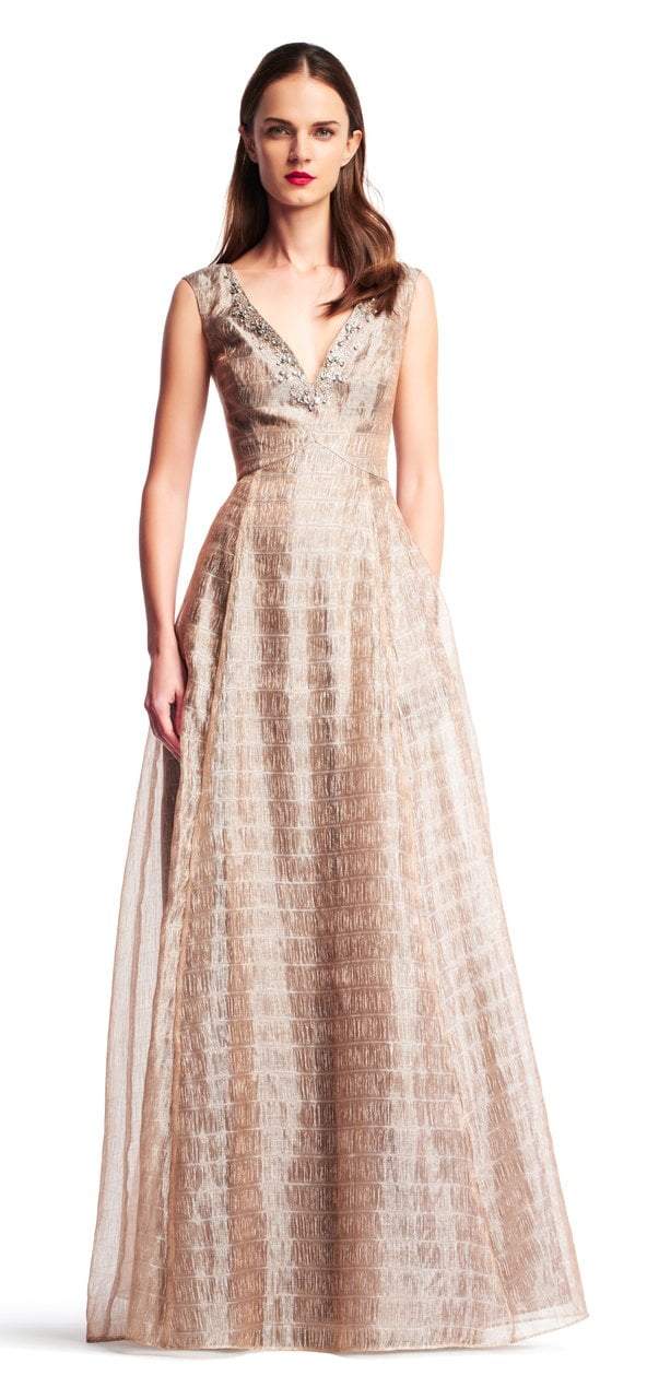  Aidan Mattox-Special Occasion Dress-COLOR-Sepia