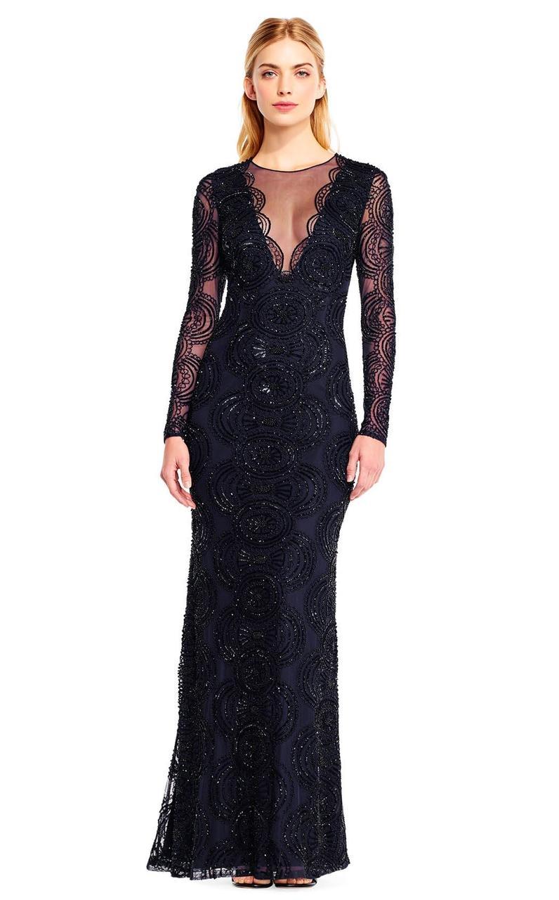  Aidan Mattox-Special Occasion Dress-COLOR-Twilight Black