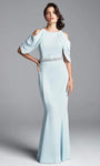 Sheath Beaded Fitted Crystal Sheath Dress/Evening Dress by Alexander By Daymor