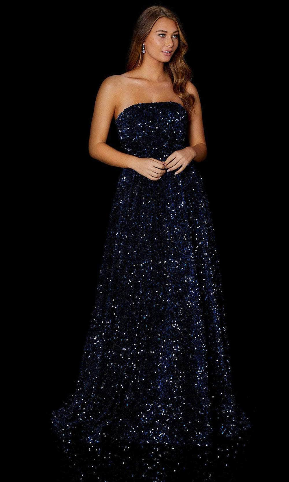 Amarra 87409 - Strapless Straight Across Prom Dress