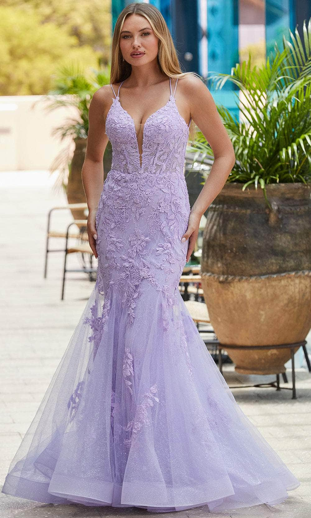 Amarra 88611 - Sleeveless Mermaid Prom Gown
