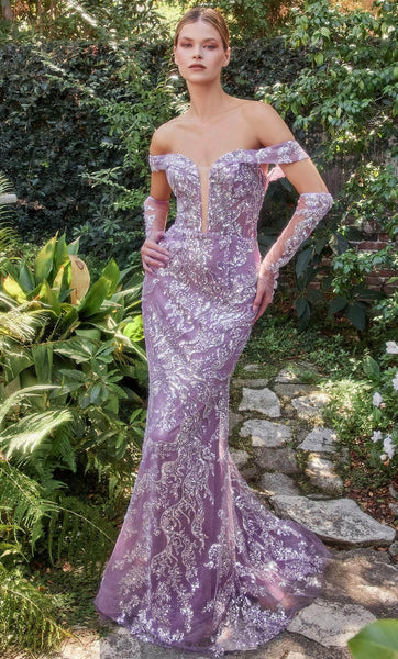 Fitted Beaded Sequined Sheer Sweetheart Mermaid Floor Length Off the Shoulder Fall Natural Waistline Evening Dress with a Brush/Sweep Train