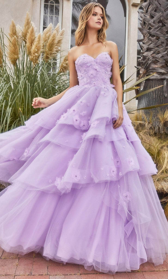 Sparkly Tulle Lavender Formal Prom Dress with Spaghetti Strapes