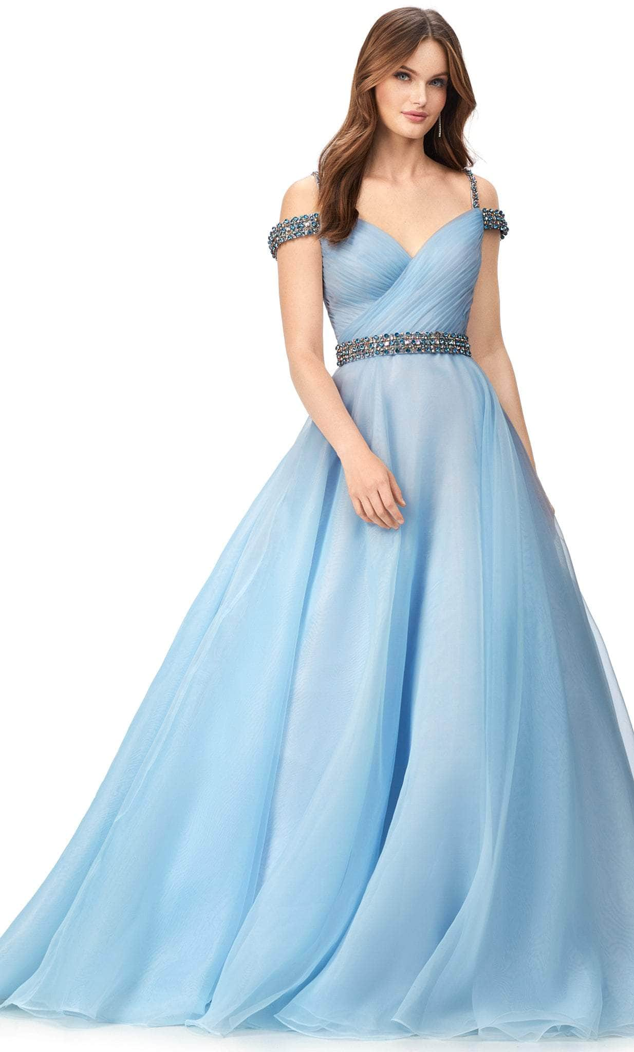 Ashley Lauren 11221 - Off-Shoulder Sweetheart Neck Ballgown
