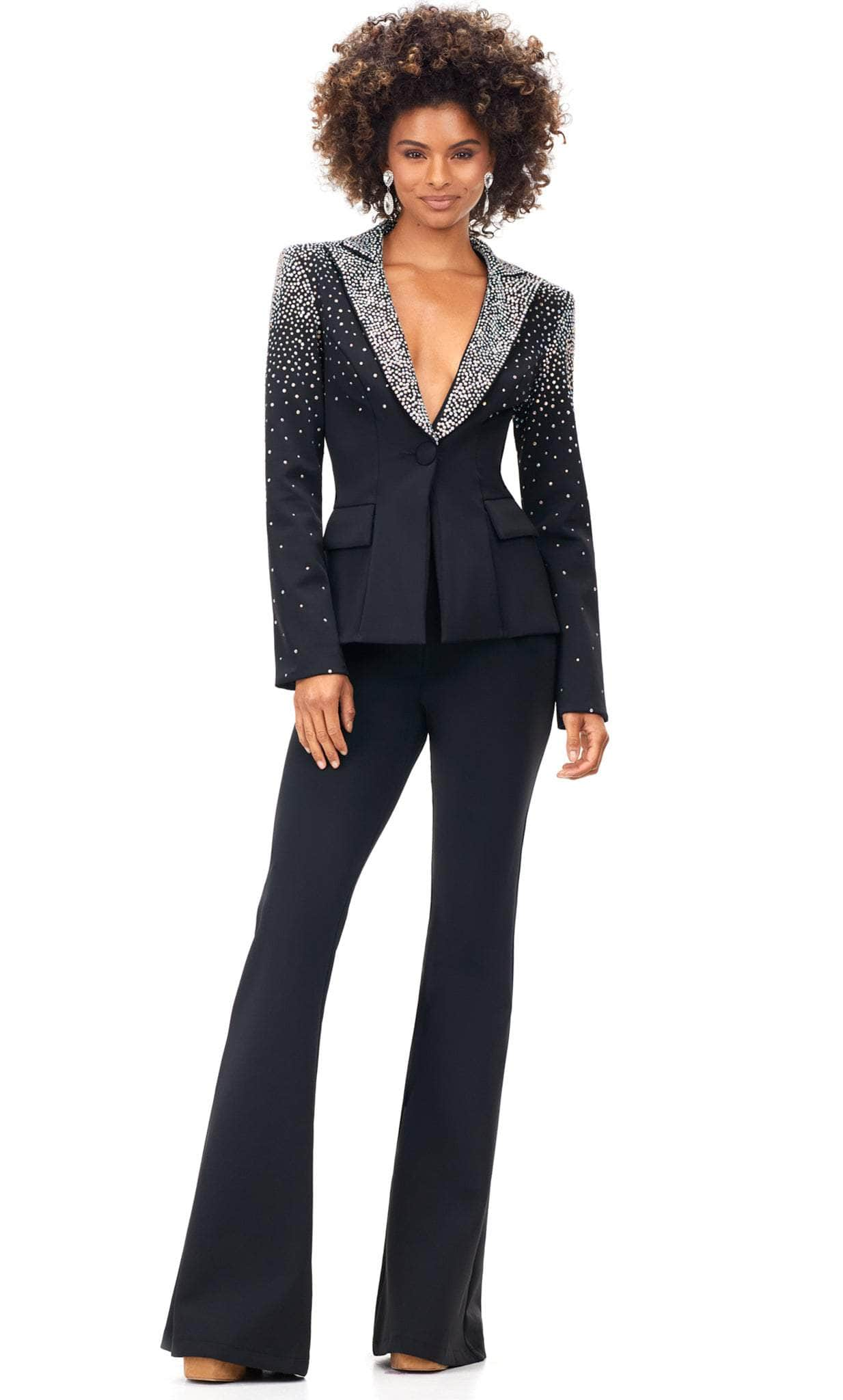 Home Ashley Lauren Ashley Lauren 11271 - Two Piece Blazer Pantsuit