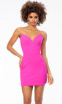 Sophisticated Strapless Sweetheart Jersey Sheath Natural Waistline Cocktail Short Fitted Back Zipper Stretchy Sheath Dress