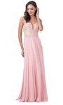 A-line Sweetheart Back Zipper Sheer Sheer Back Beaded Sleeveless Natural Waistline Floor Length Dress