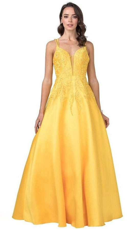 Vintage Gold Wedding Dress Cape Sleeve Cinderella Ball Gown 222194 –  Viniodress
