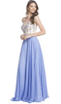 A-line Strapless Beaded Open-Back Pleated Sweetheart Corset Natural Waistline Floor Length Evening Dress/Prom Dress