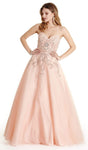 Strapless Jeweled Fitted Lace-Up Natural Waistline Sweetheart Quinceanera Dress