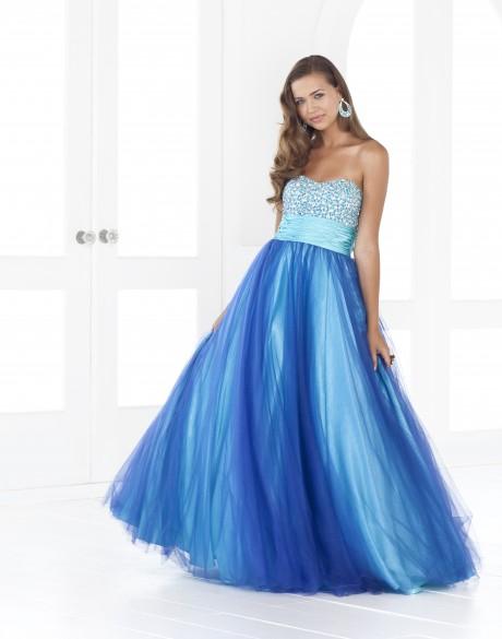 A-line Strapless Ruched Natural Waistline Flared-Skirt Sweetheart Dress
