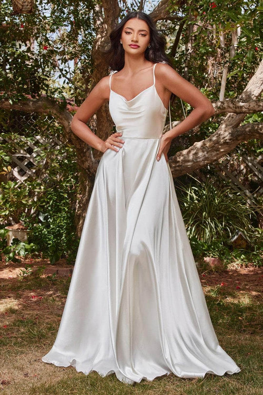 Mayqueen RQ7880 Prom Ivory Flowy Wedding Bridal Dress