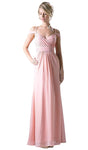 V-neck Chiffon Draped Pleated Shirred Off the Shoulder Spaghetti Strap Sweetheart Floor Length Dress