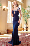 Sophisticated Scoop Neck Cap Sleeves Cutout Jeweled Beaded Sheath Striped Print Sheath Dress