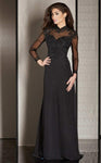 A-line Embroidered Sheer Illusion Sweetheart Party Dress by Clarisse