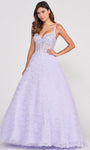 Sleeveless Sweetheart Beaded Back Zipper Lace-Up Corset Natural Waistline Floor Length Floral Print Ball Gown Dress