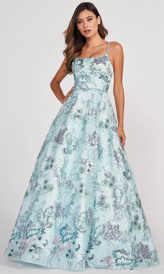 Floral Prom Dresses 2024, Printed Evening Gowns, Flower Dresses – Couture  Candy