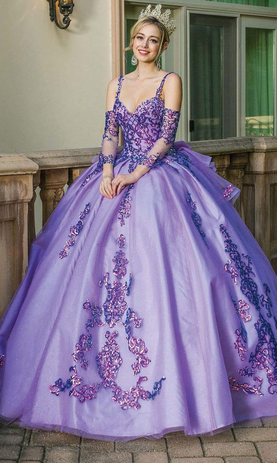 Elegant Purple Vichitra Silk Gown with Exquisite Embroidery for Weddin –  KotaSilk