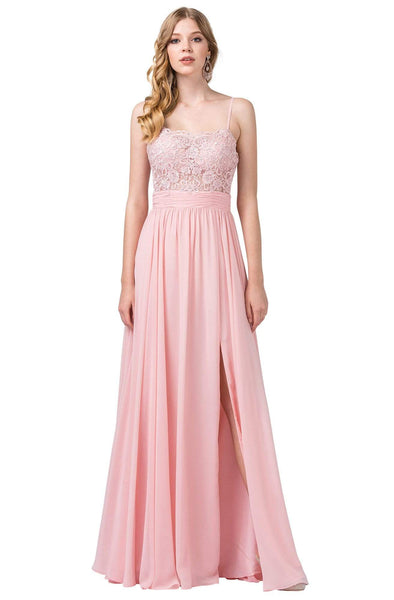 Sophisticated A-line Floor Length Back Zipper Ruched Beaded Embroidered Sleeveless Square Neck Natural Waistline Evening Dress