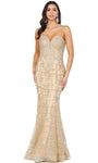 Mermaid Spaghetti Strap Sweetheart Floor Length Applique Illusion Glittering Open-Back Back Zipper Lace Natural Waistline Dress