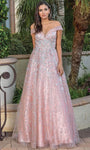 A-line Sweetheart Back Zipper Lace-Up Sequined Off the Shoulder Tulle Empire Waistline Dress