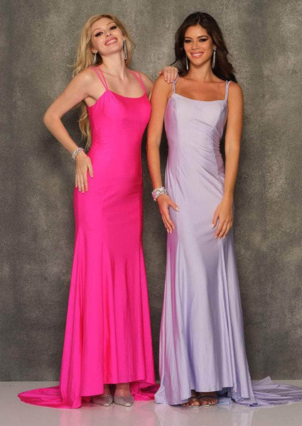 Strapless Sleeveless Spaghetti Strap General Print Natural Waistline Sheath Floor Length Short Open-Back Lace-Up Back Zipper Fitted Straight Neck Satin Sheath Dress/Evening Dress/Prom Dress/Party Dres