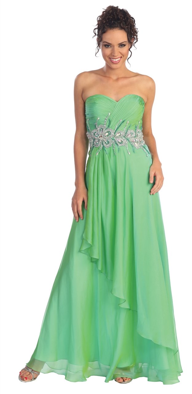  Elizabeth K-Special Occasion Dress-COLOR-Green