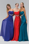 A-line Strapless Chiffon Sweetheart Lace-Up Pleated Beaded Corset Empire Waistline Short Party Dress