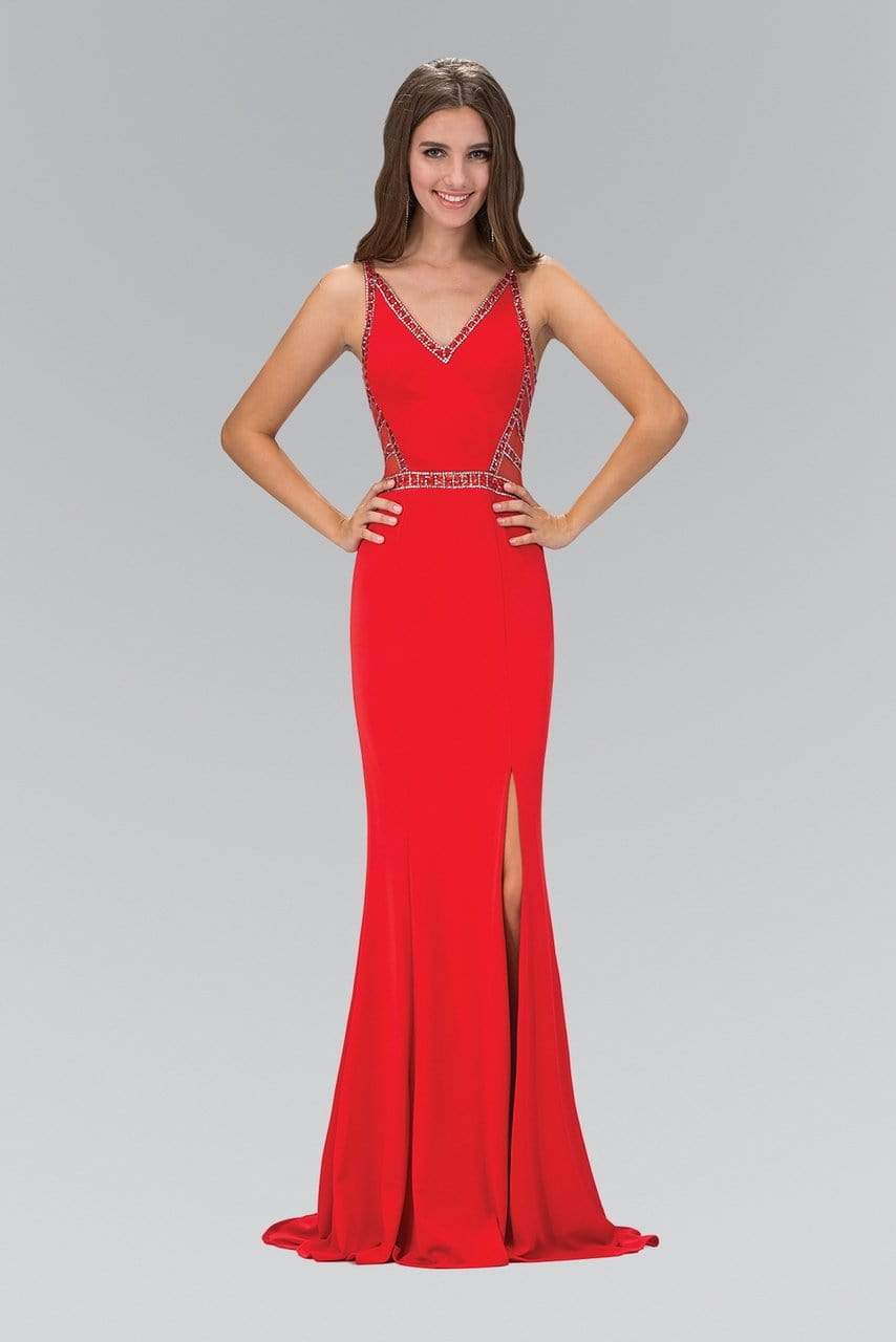  Elizabeth K-Special Occasion Dress-COLOR-Red