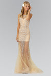 Sleeveless Sheath Illusion Jeweled Sequined Beaded Sheer Short Tulle Natural Waistline Sheath Dress/Evening Dress