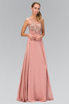 A-line Chiffon Bateau Neck Sweetheart Empire Waistline Sheer Beaded Illusion Sequined Ruched Dress