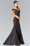 Sophisticated Mermaid Off the Shoulder Natural Waistline Pleated Back Zipper Wrap Evening Dress