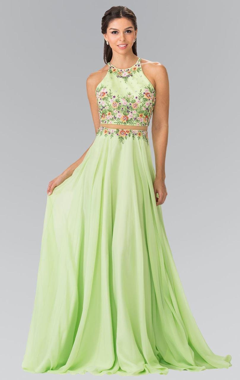 Elizabeth K-Special Occasion Dress-COLOR-Neon Green