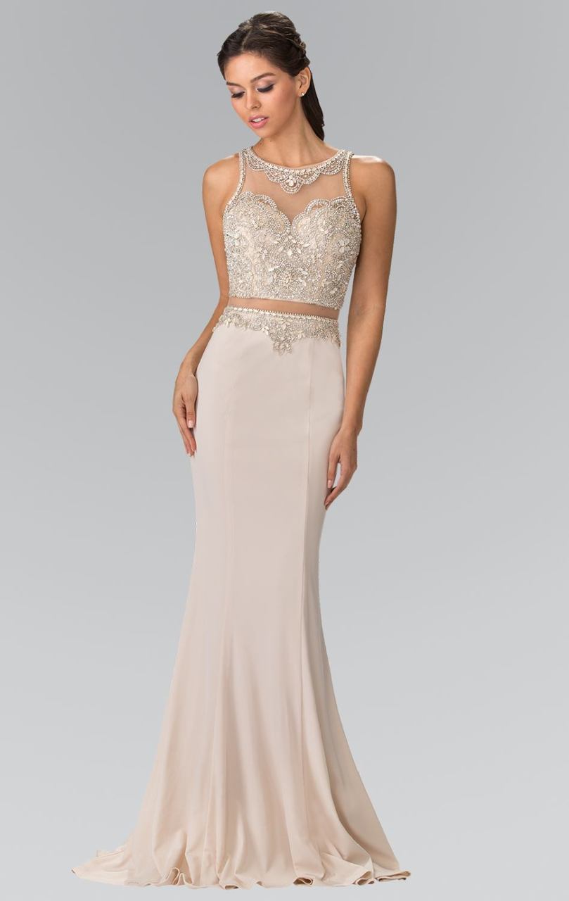  Elizabeth K-Special Occasion Dress-COLOR-Champagne