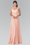 A-line Chiffon Ruched Illusion Cutout Back Zipper Fall Floor Length Sweetheart Natural Waistline Bridesmaid Dress