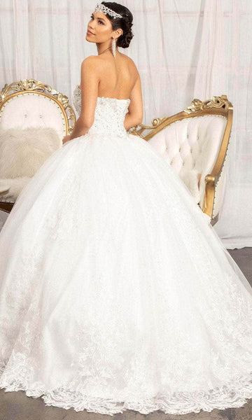 Elizabeth K GL3017 - Strapless Sweetheart Wedding Dress