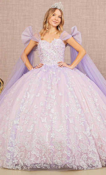 Mesh Floor Length Natural Waistline Sweetheart Ball Gown Evening Dress/Quinceanera Dress with a Brush/Sweep Train With a Bow(s) and a Ribbon and a Sash