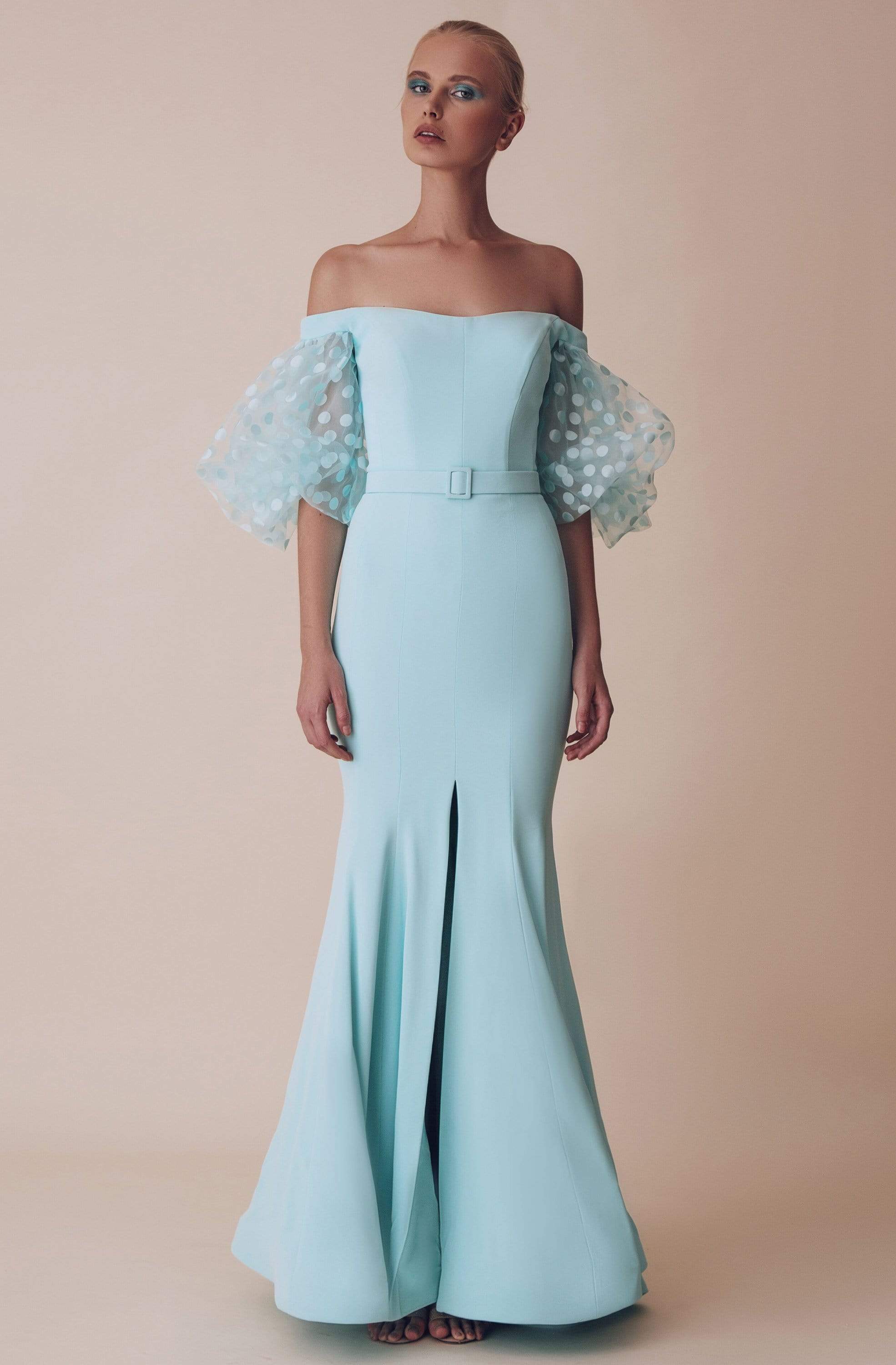 Gatti Nolli Couture - OP-5022 Trumpet Silhouette Evening Gown
