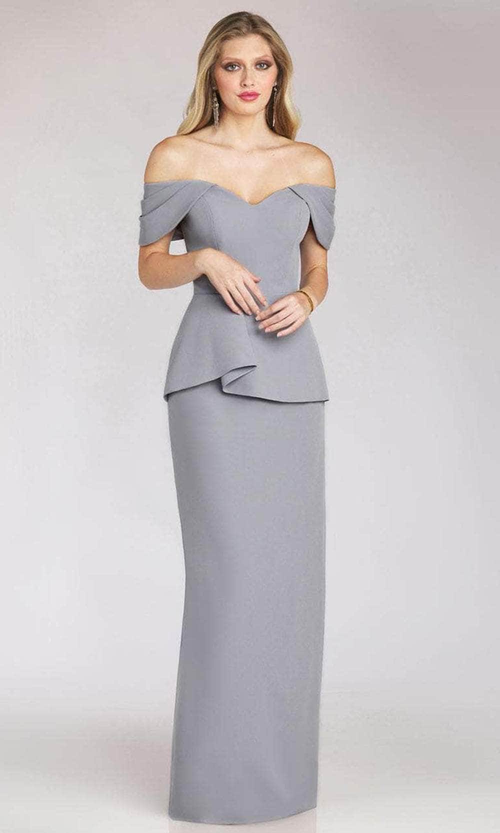 Gia Franco 12201 - Sweetheart Peplum Column Formal Gown
