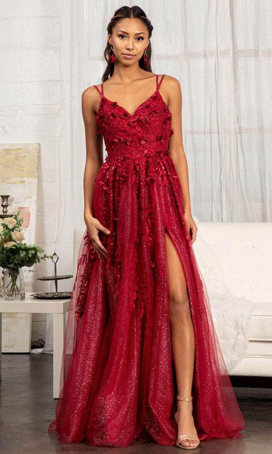 Classy Silk Cherry Red Short Dress , Short Dress , Bridesmaid