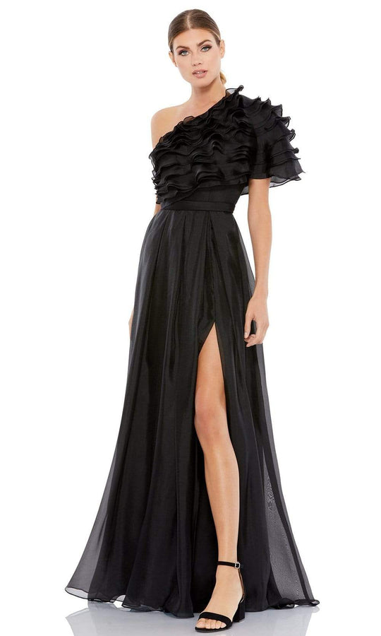 Jovani 03330 Black lace A line Evening Dress Satin Bodice Formal