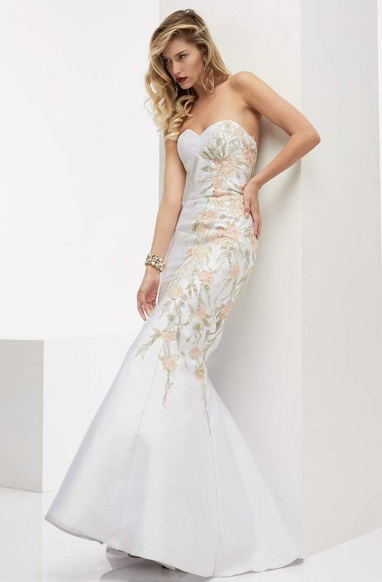 Jasz Couture - Floral Embellished Mermaid Evening Gown 5997
