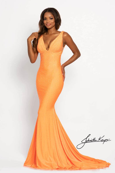 Sophisticated V-neck Sleeveless Plunging Neck Mermaid Empire Waistline Beaded V Back Fitted Mesh Pleated Back Zipper Ruched Crystal Floor Length Spandex Dress with a Brush/Sweep Train