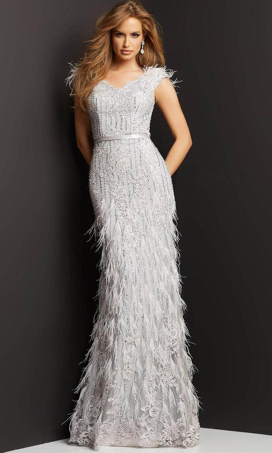 N/A Women's Evening Gown Formal Silver Evening Dresses Long