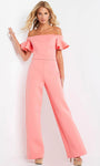 Off Shoulder Evening Jumpsuit