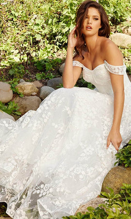 Jovani 07630 - Appliqued Sweetheart Prom Dress