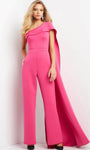 Draped Cascade Jumpsuit