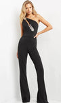 Asymmetric One Shoulder Jumpsuit